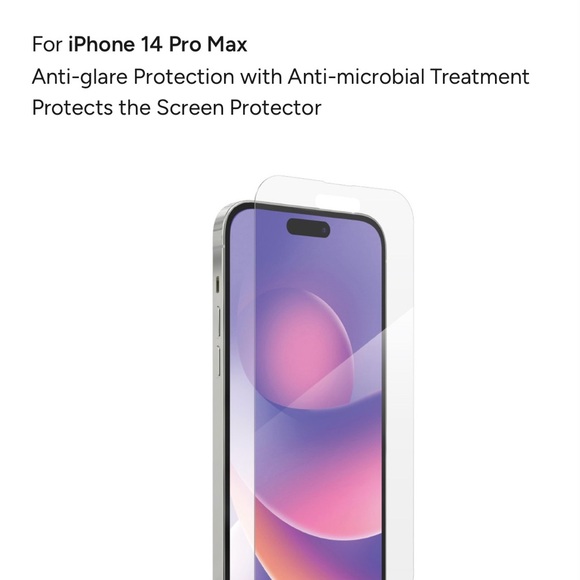 ZAGG iPhone 14 Pro Max (glass elite anti-glare screen protector) NWT - Picture 6 of 11